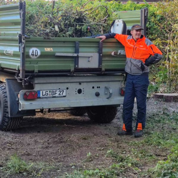 Immo am vollbeladenen Anhänger Immo am vollbeladenen Anhänger